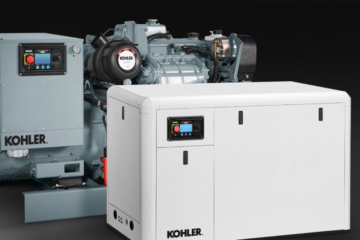 KOHLER発電機で実現する、安心とゆとりの航海