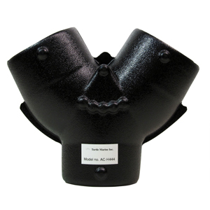 ダクトY分岐 IN:4″ OUT:4″&4″
