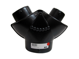 ダクトY分岐 IN:6″ OUT:4″&3″